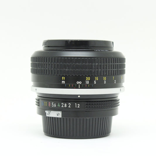 中古 Nikon 非AI Nikkor 55mm F1.2【8月8日(土)Youtube生配信で紹介】