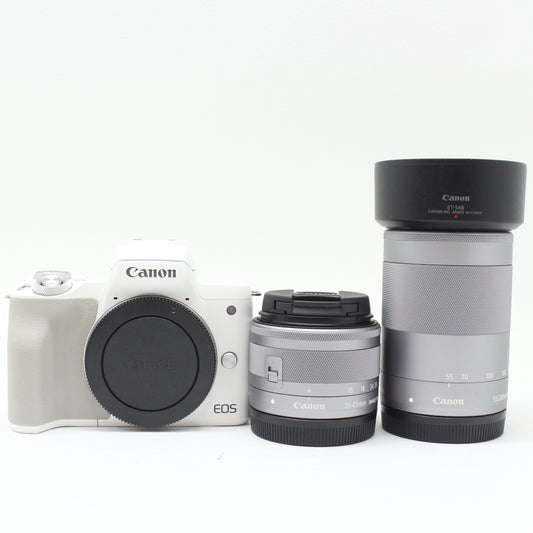 中古 Canon EOS Kiss M2 ダブルズームキット