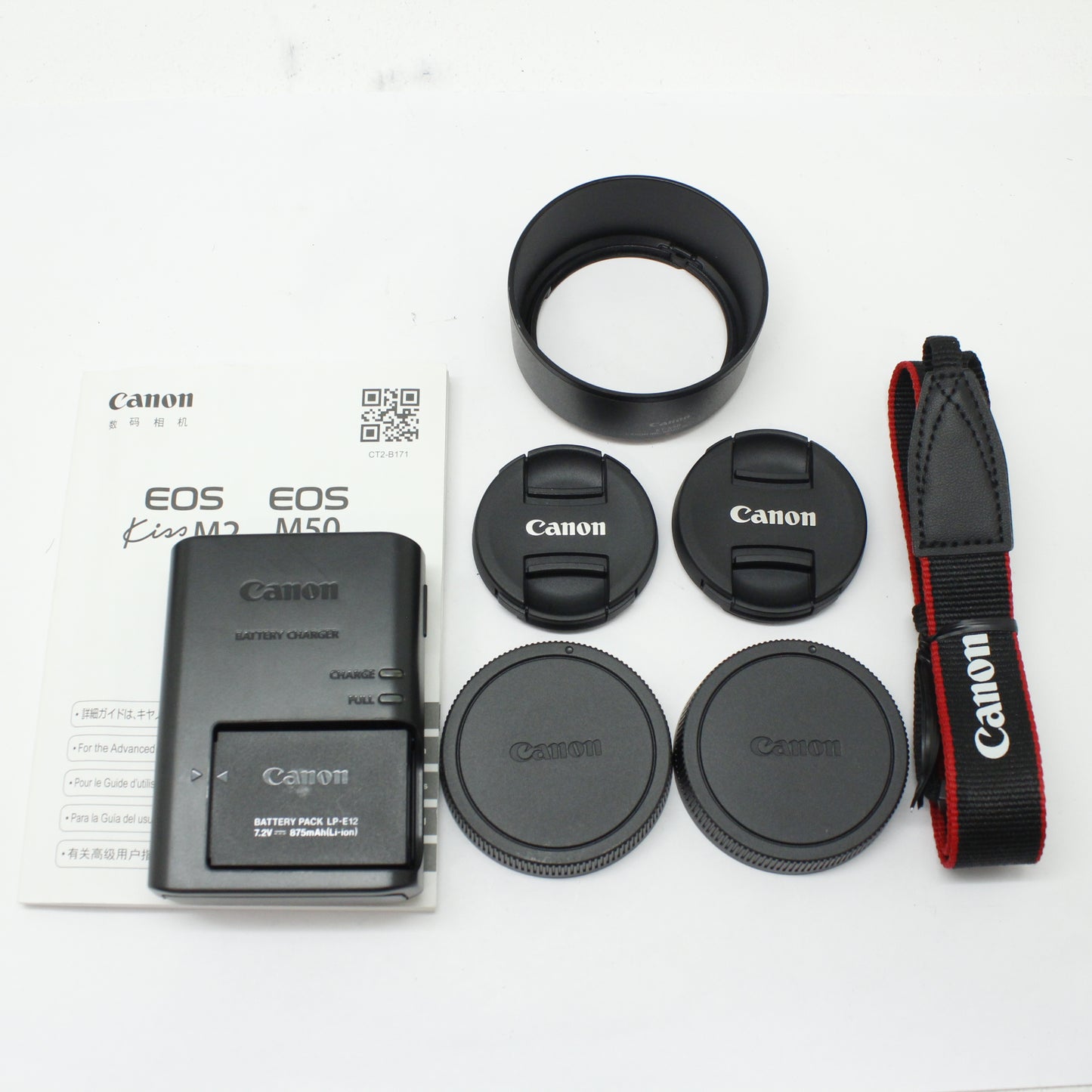 中古 Canon EOS Kiss M2 ダブルズームキット