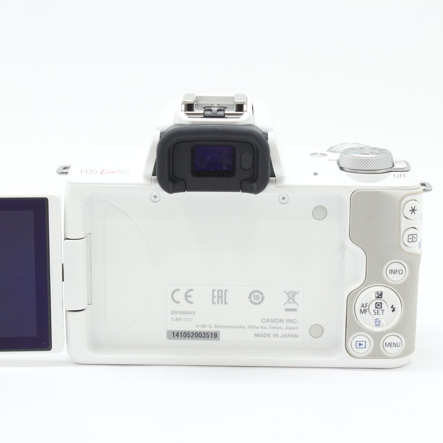 中古 Canon EOS Kiss M2 ダブルズームキット