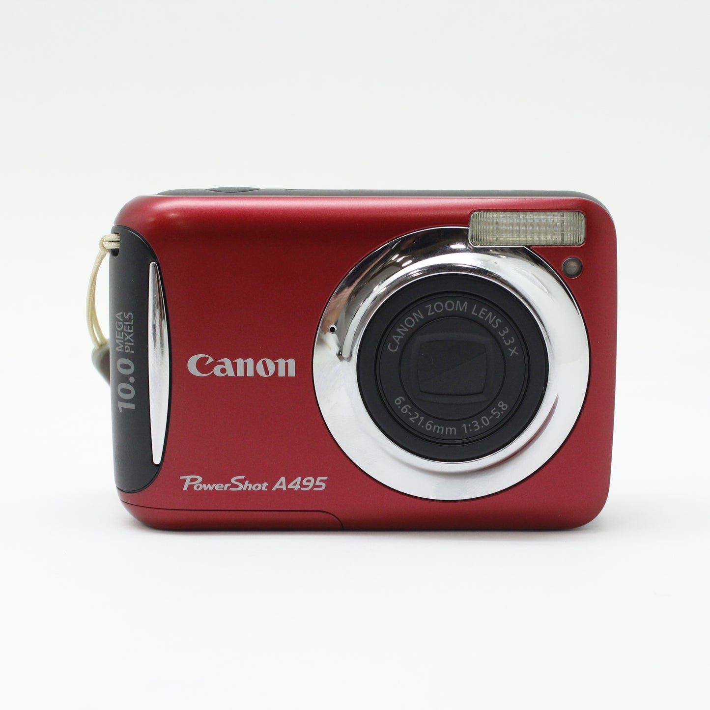 中古 Canon Power Shot A495 レッド