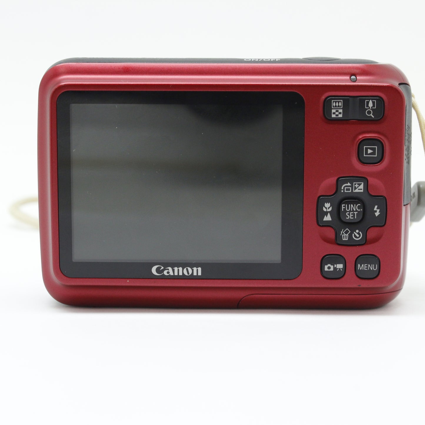 中古 Canon Power Shot A495 レッド