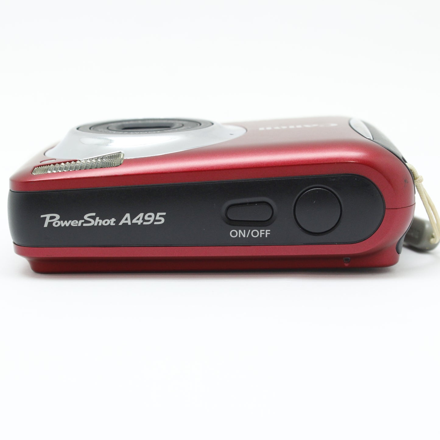 中古 Canon Power Shot A495 レッド