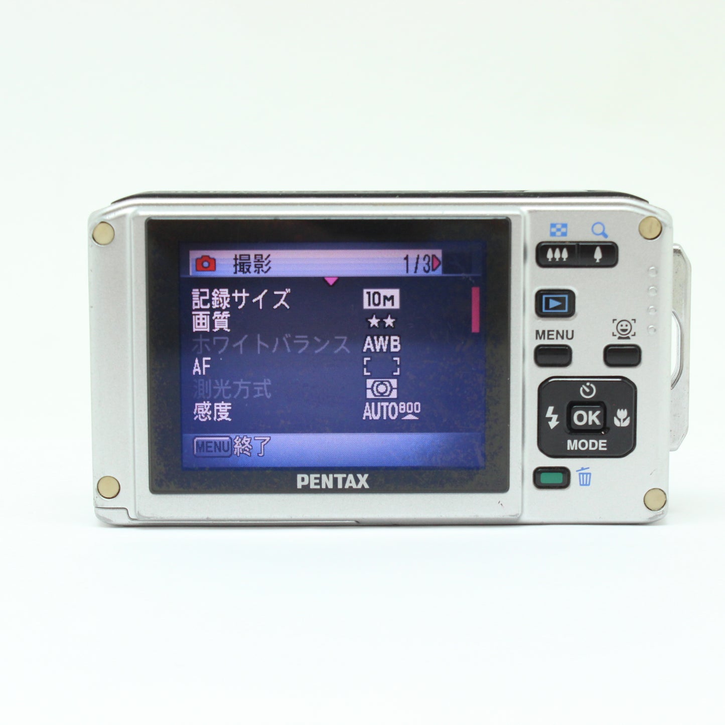 中古 Pentax Optio W60