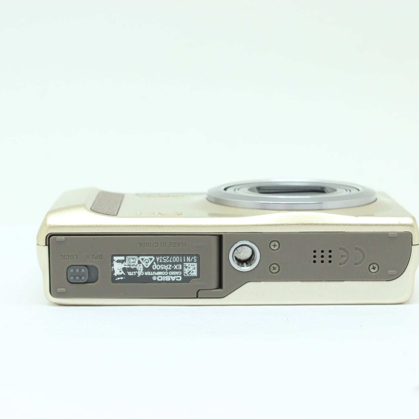 中古 CASIO EXILM EX-ZR500 ゴールド