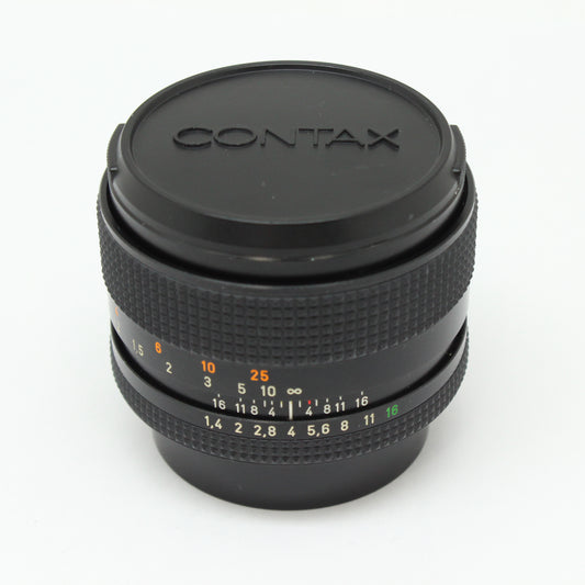 中古 CONTAX Carl Zeiss Plannar T* 50mm F1.4 (MMJ)【8月22日(土)Youtube生配信で紹介】