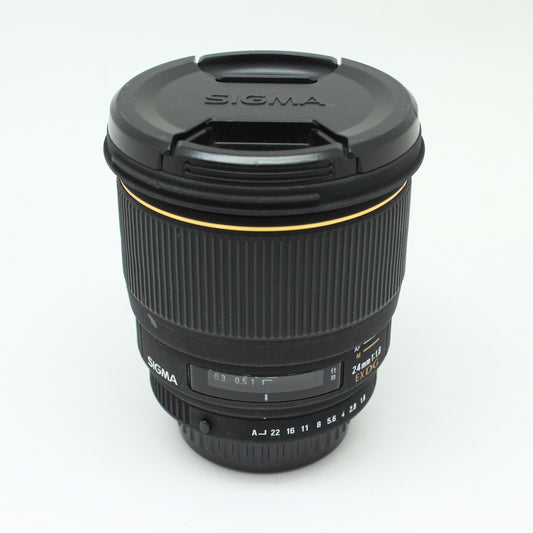 中古 SIGMA 24mm F1.8 EX DG (PENTAX用)　 【8月22日(土)Youtube生配信で紹介】  　