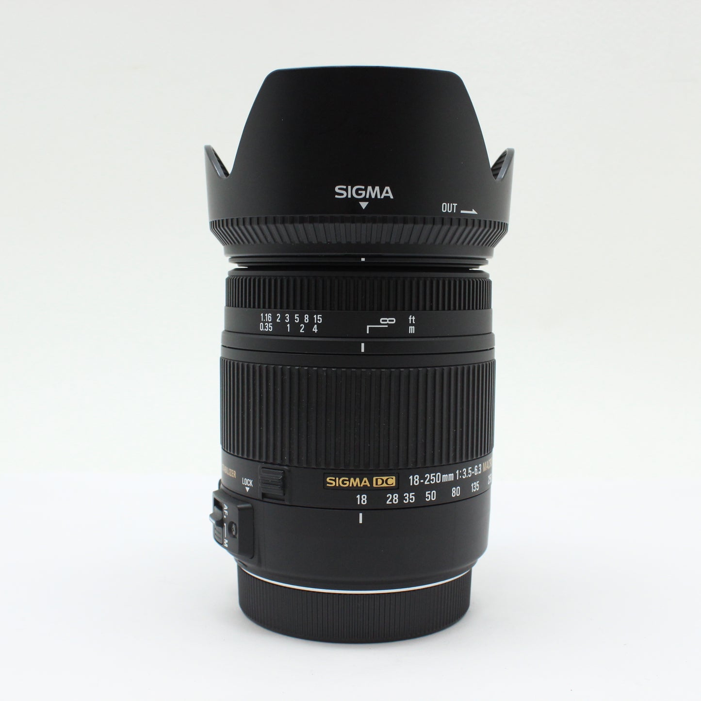 中古 SIGMA 18-250mm F3.5-6.3 DC HSM(Canon用)