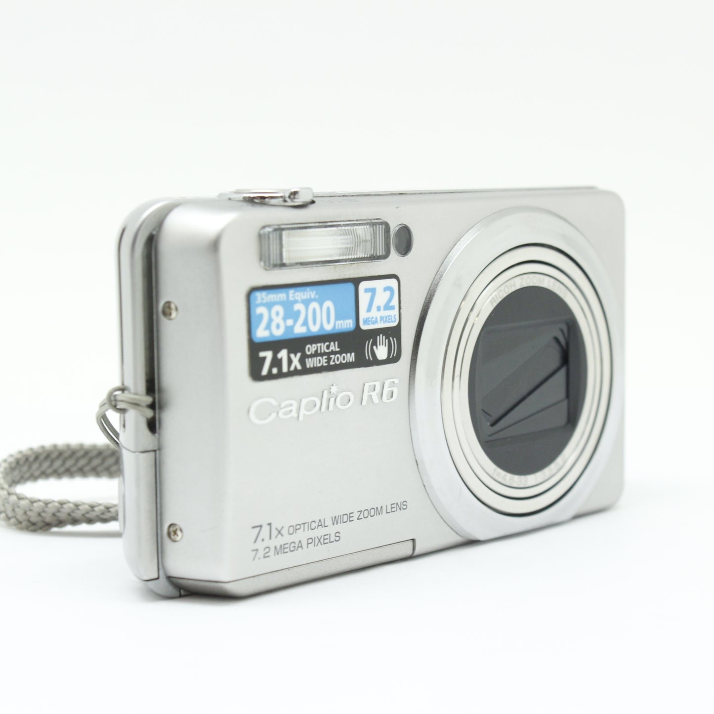 中古 RICOH Caplio R6 シルバー