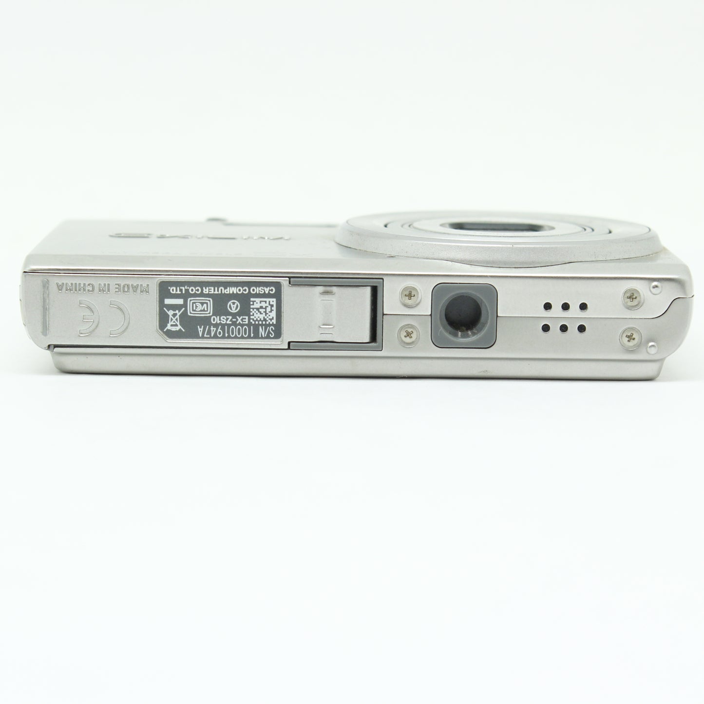 中古 CASIO EX-ZS10 シルバー