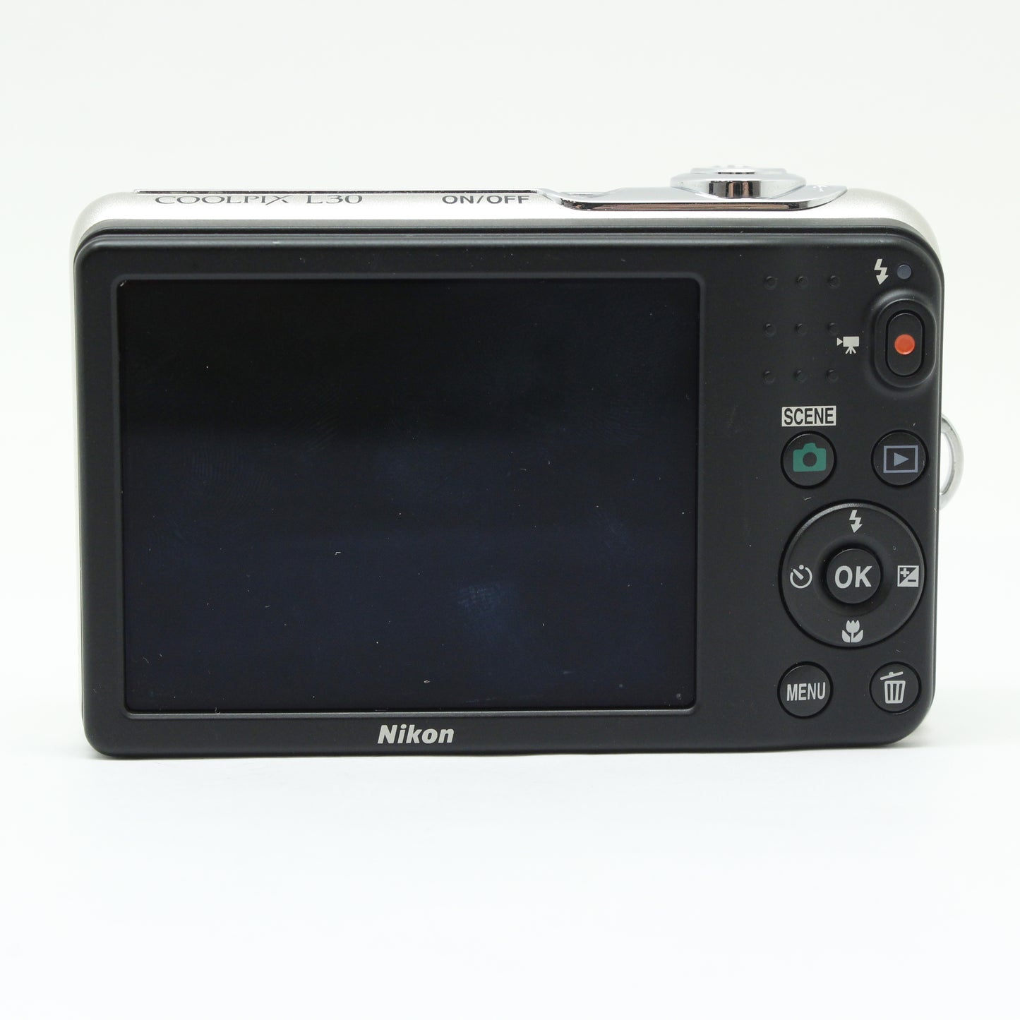 中古 Nikon COOLPIX L30 シルバー
