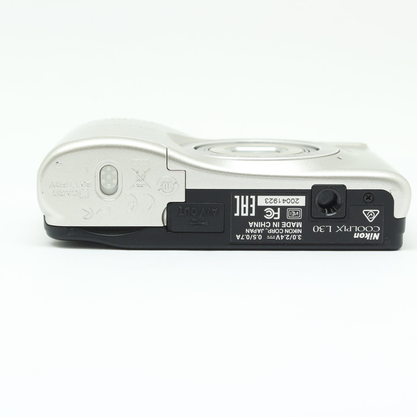 中古 Nikon COOLPIX L30 シルバー