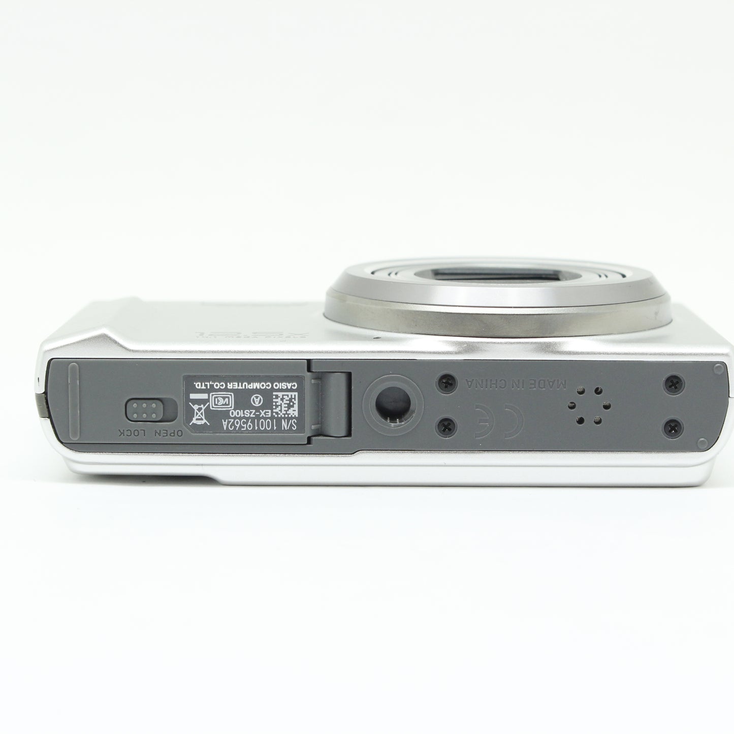 中古 CASIO EX-ZS 100 シルバー