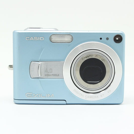 中古 CASIO EX-Z 40 ミントブルー