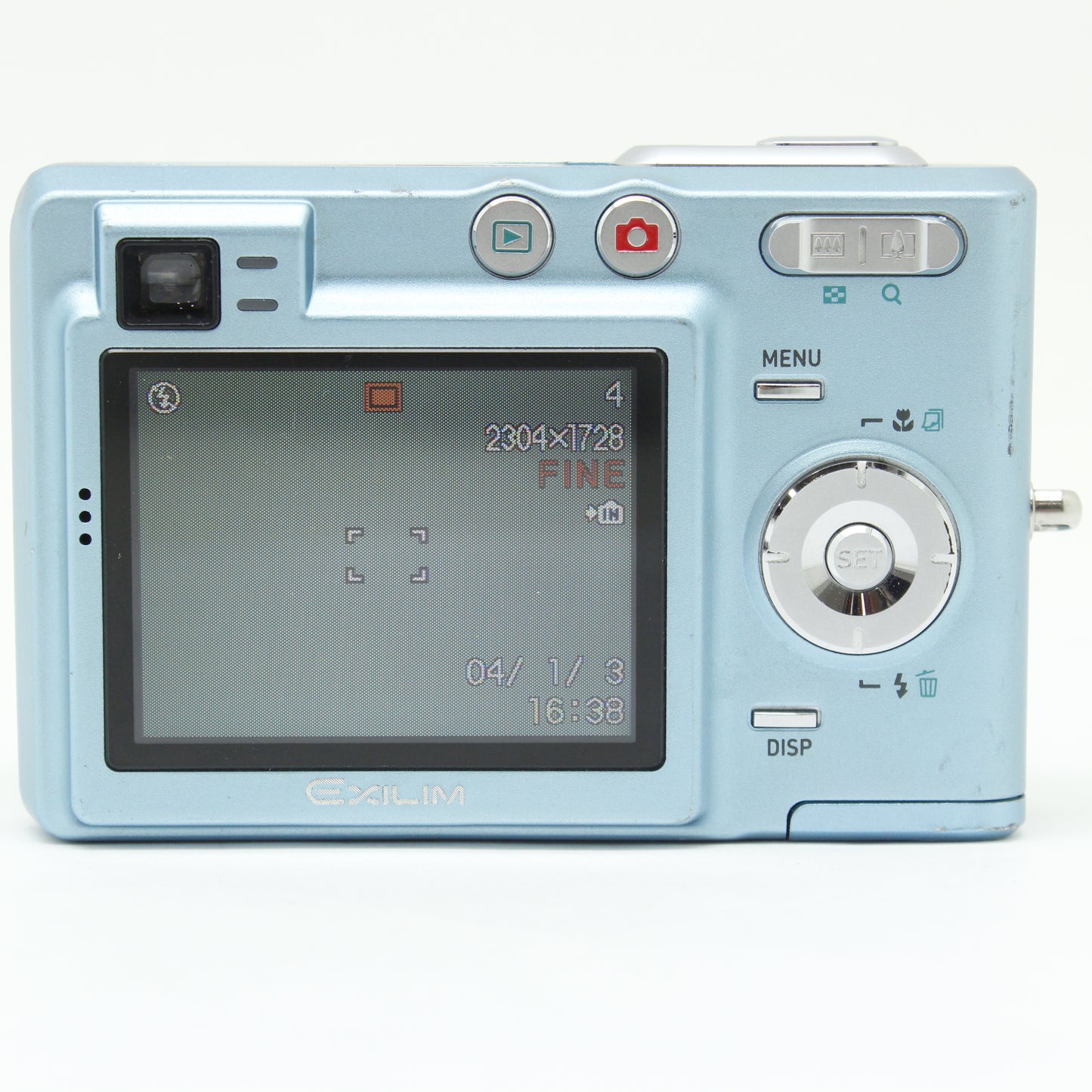 中古 CASIO EX-Z 40 ミントブルー