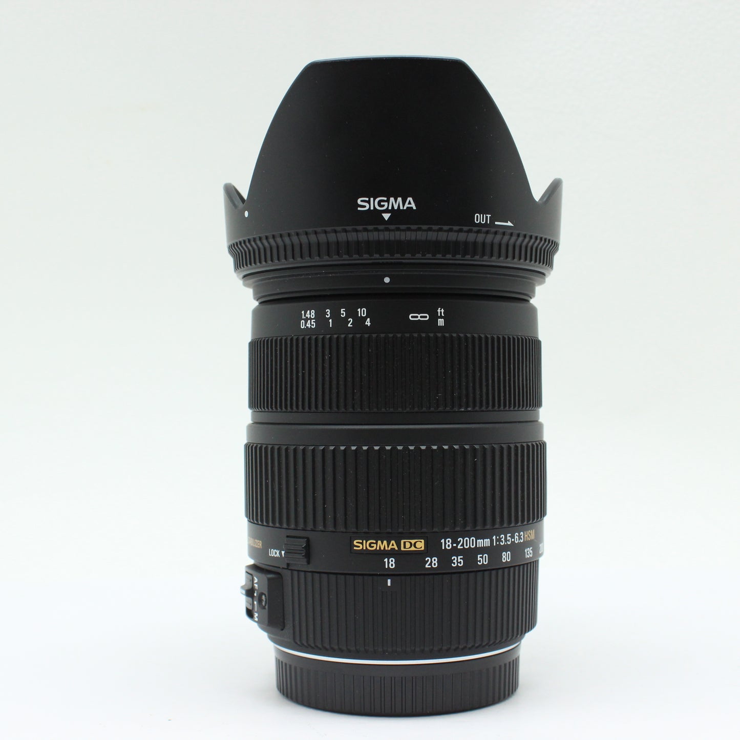 中古 SIGMA 18-200mm 3.5-6.3 DC OS (Canon用)