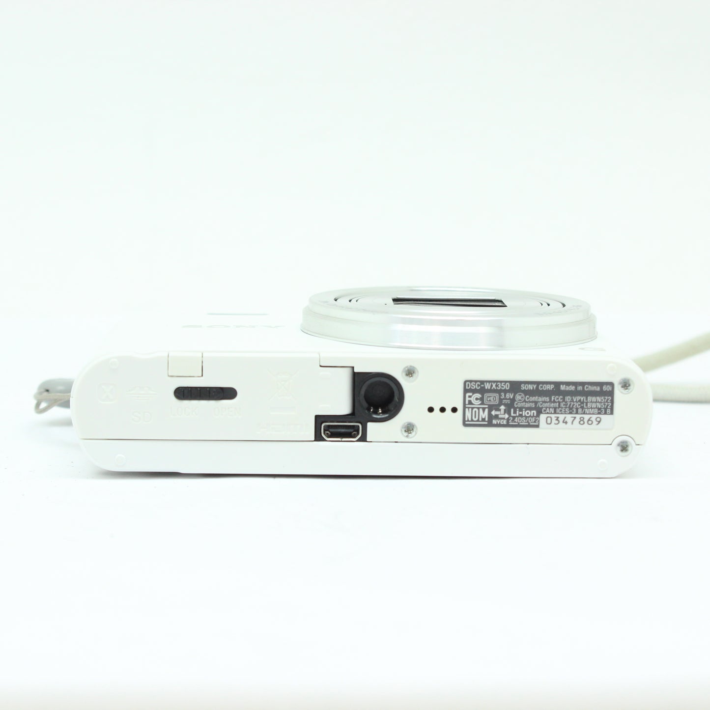 中古 SONY Cyber shot DSC-WX 350 ホワイト