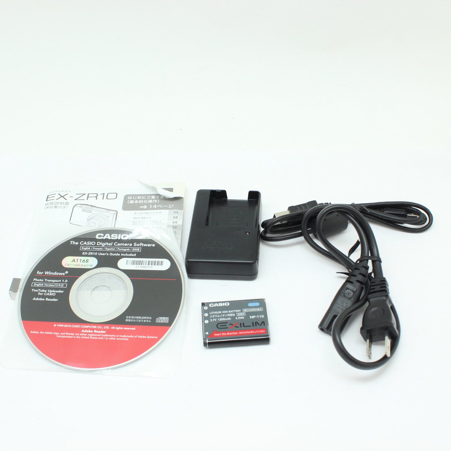 中古 CASIO EX-ZR10