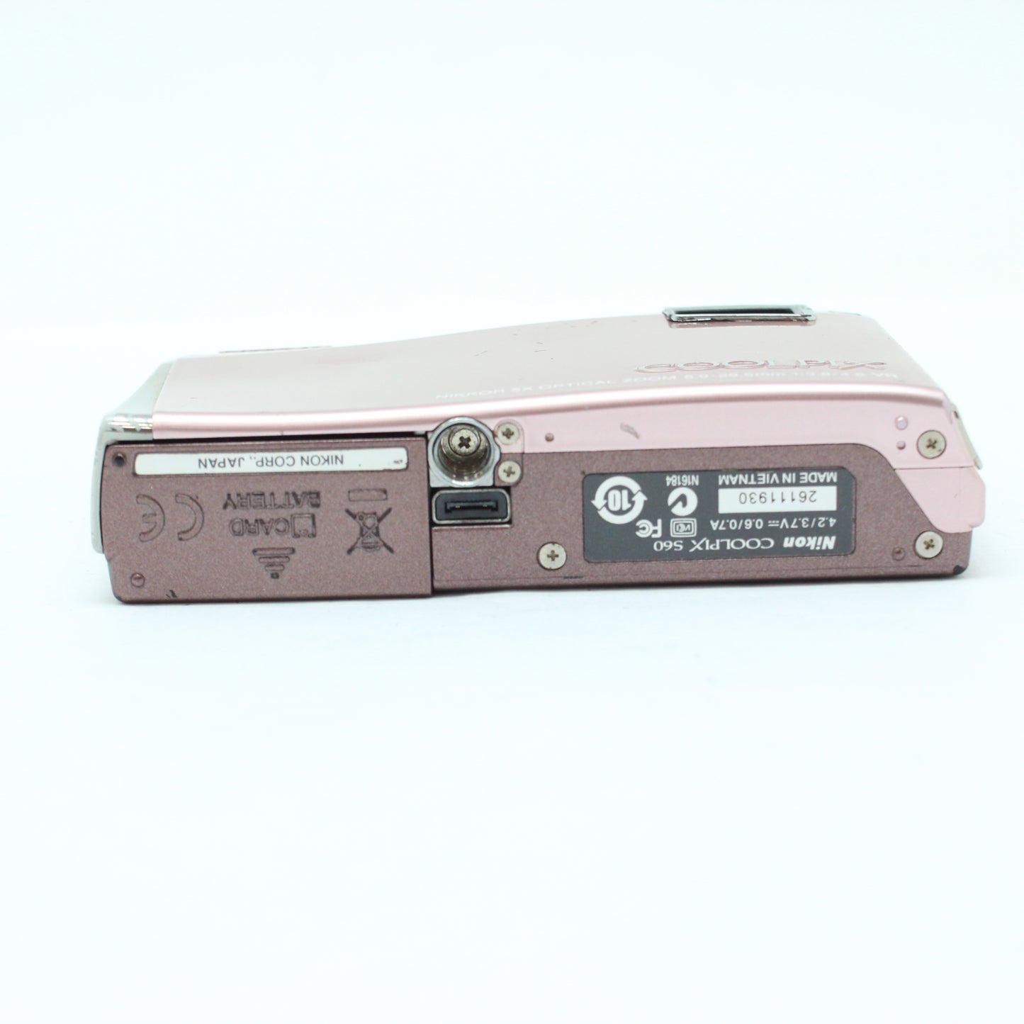 中古 Nikon COOLPIX S60 ロイヤルピンク
