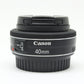 中古 Canon EF-S 40mm F2.8 STM