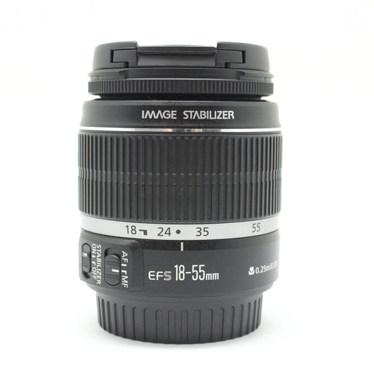 中古 Canon EF-S 18-55mm F3.5-5.6 IS