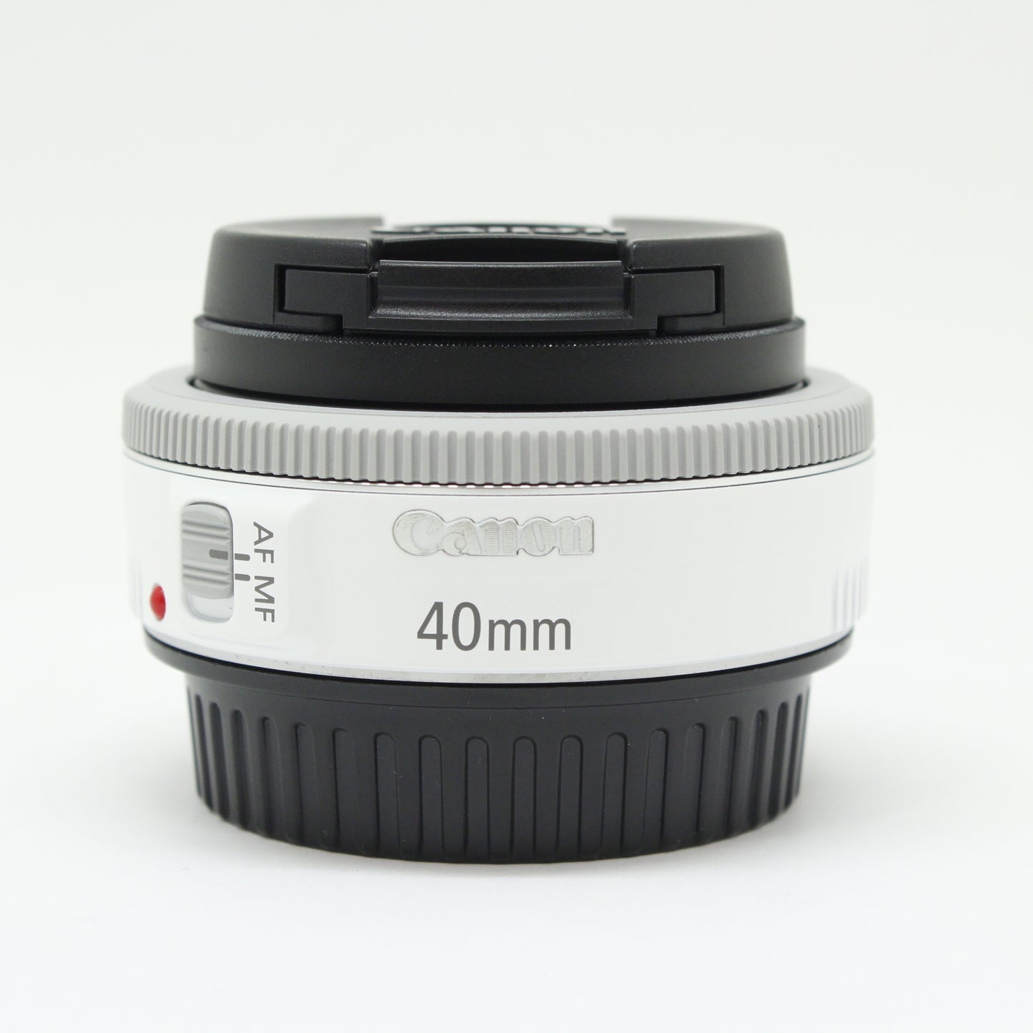 中古 Canon EF 40mm F2.8 STM ホワイト