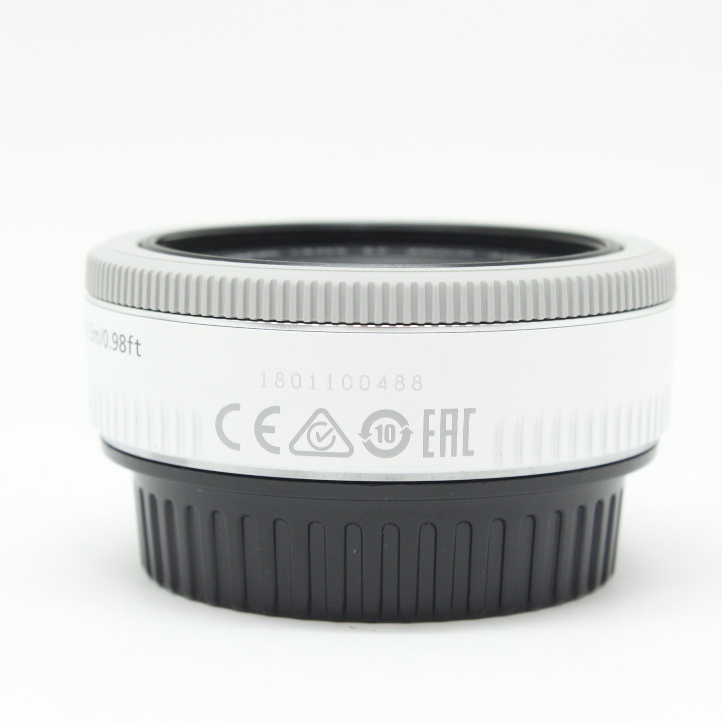 中古 Canon EF 40mm F2.8 STM ホワイト