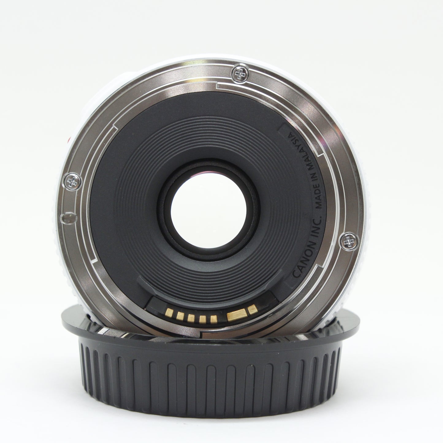 中古 Canon EF 40mm F2.8 STM ホワイト