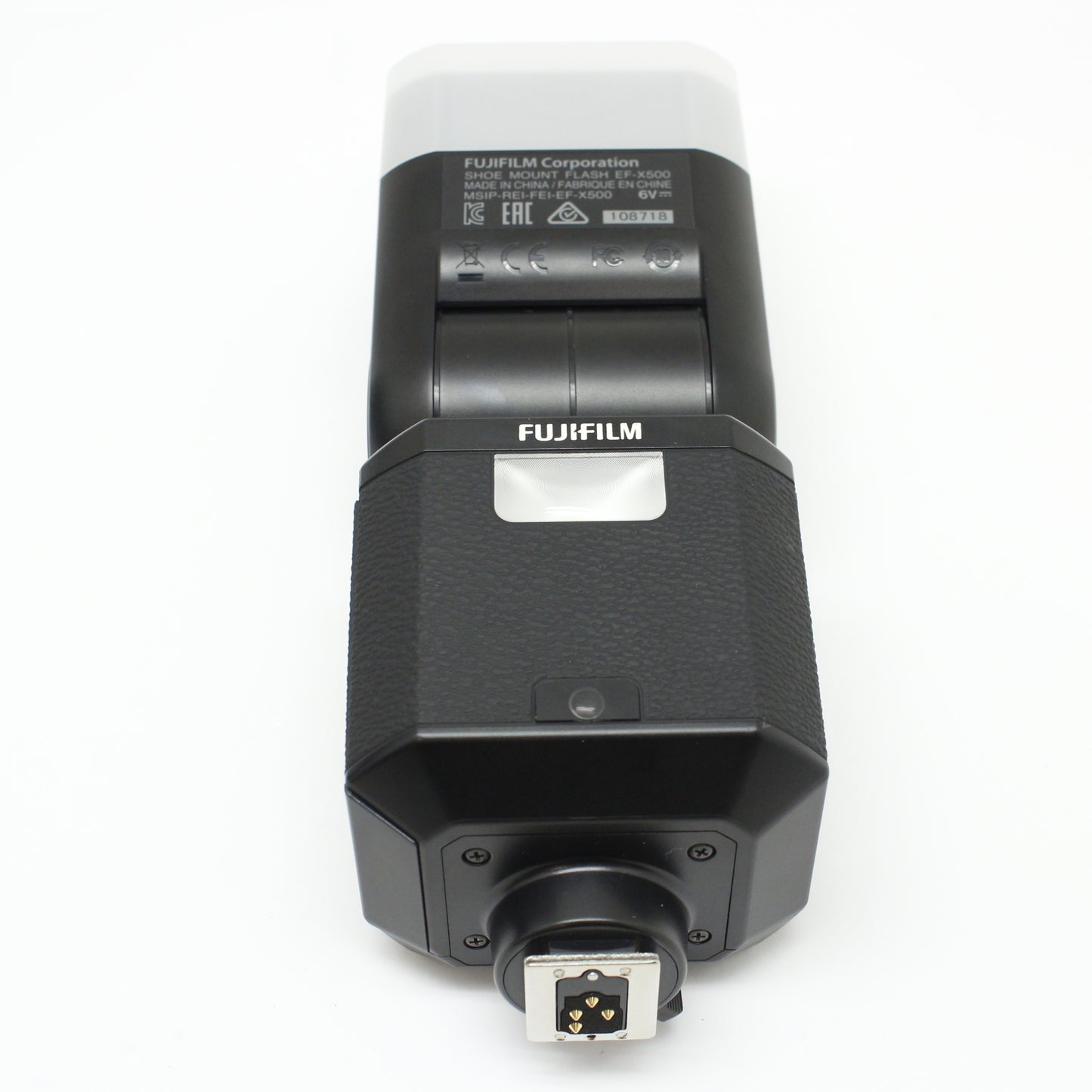 中古 FUJIFILM EF-X500 EF-BP1(バッテリーパック2個付き)　【9月20日(日)YouTube生配信でご紹介】