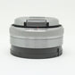 中古 SONY E 16mm F2.8　　