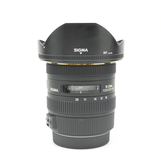 中古 SIGMA EX DC 10-20mm F3.5 HS
