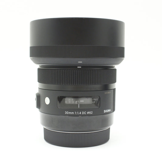 中古 SIGMA DC 30mm F1.4 ART (EF)　