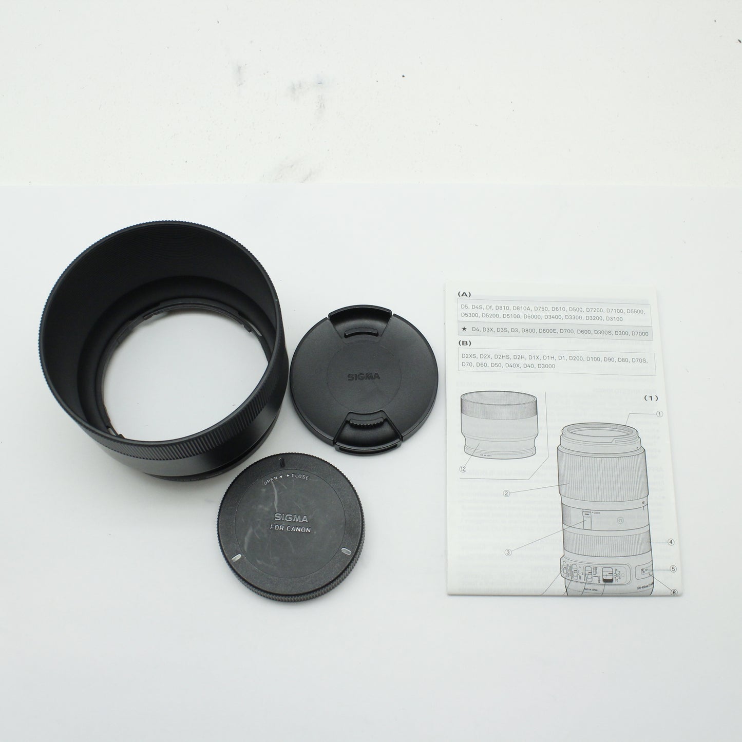 中古 SIGMA 100-400mm F5-6.3 DG OS HSM