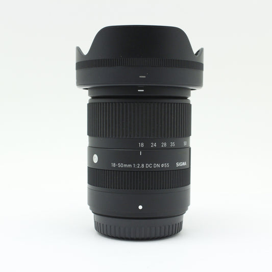 中古 SIGMA 18-50mm F2.8 DC DN(Xマウント)※予約商品