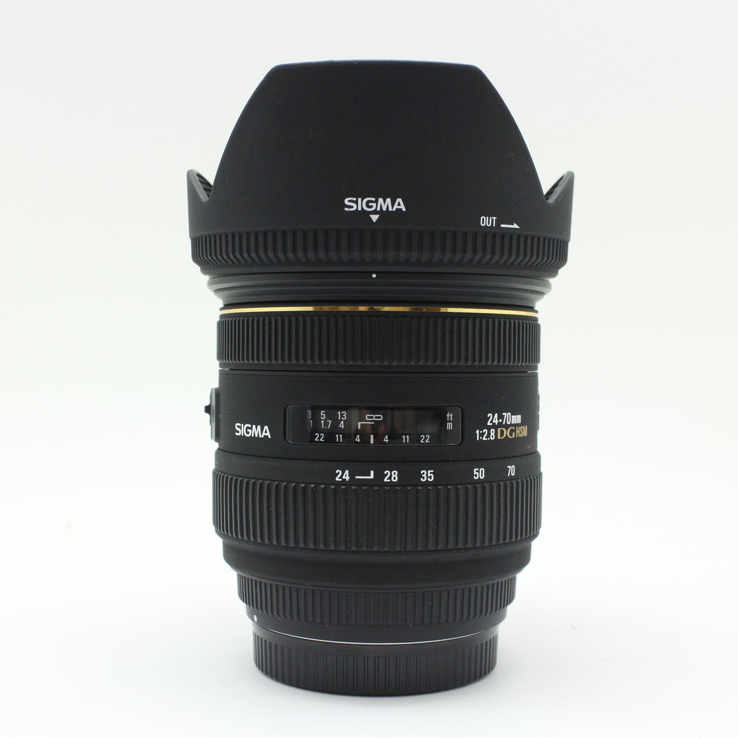 中古 SIGMA 24-70mm F2.8 DG EX HSM