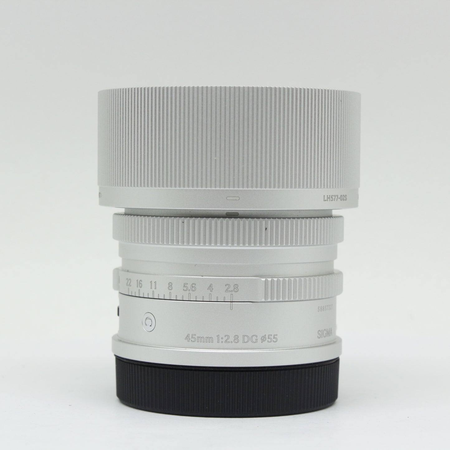 中古 SIGMA 45mm F2.8 DG Contemporary Lマウント シルバー【10月10日(土)YouTube生配信でご紹介】