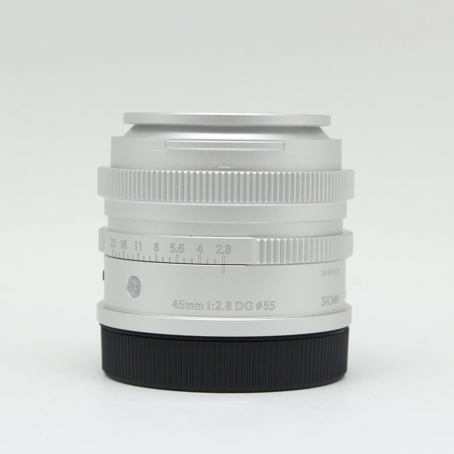 中古 SIGMA 45mm F2.8 DG Contemporary Lマウント シルバー【10月10日(土)YouTube生配信でご紹介】