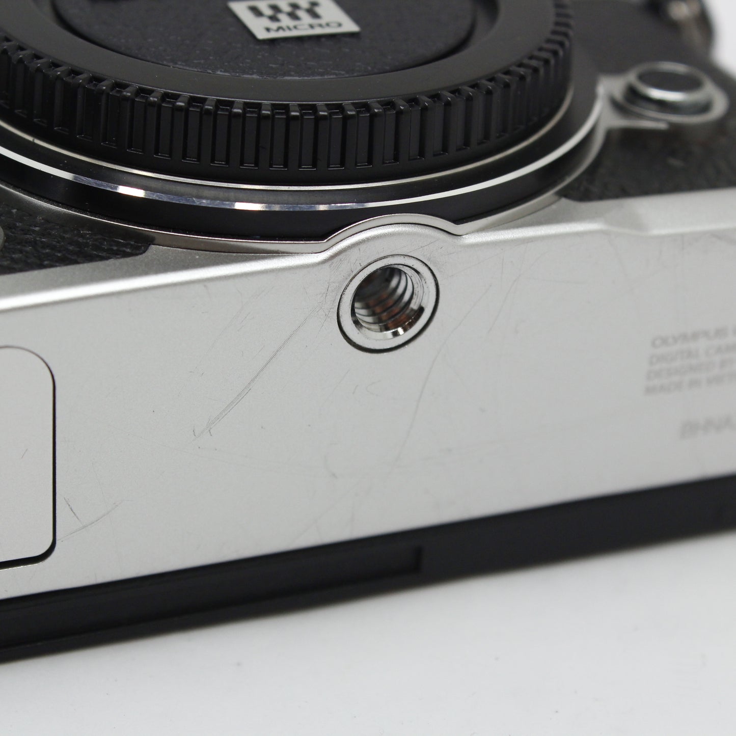 中古 OLYMPUS PEN-F シルバー ボディ【10月10日(土)YouTube生配信でご紹介】