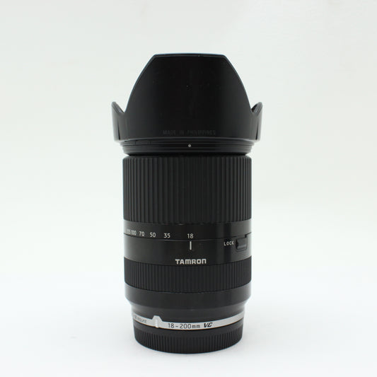 【動作確認済み】中古 TAMRON 18-200mm F3.5-6.3 Di III VC(EF-M用)