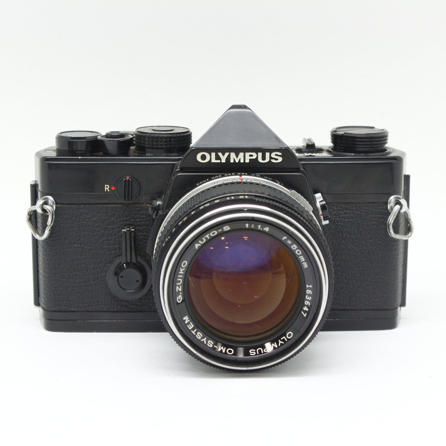 中古 OLYMPUS OM-1 ブラック レンズセット