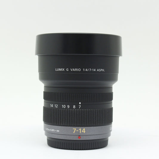 中古 Panasonic LUMIX G VARIO 7-14mm F4.0 ASPH　
