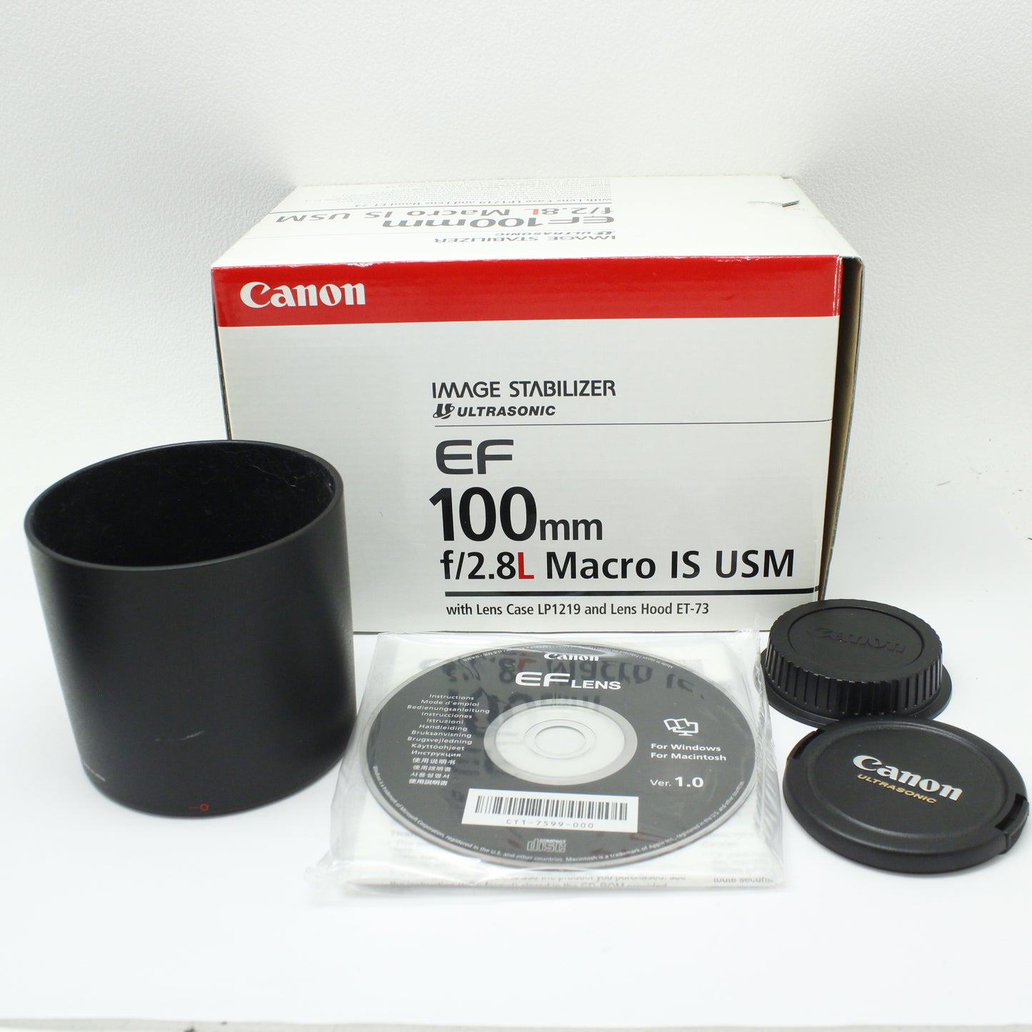 【動作確認済み】中古 Canon EF 100mm F2.8L マクロ IS USM※予約商品