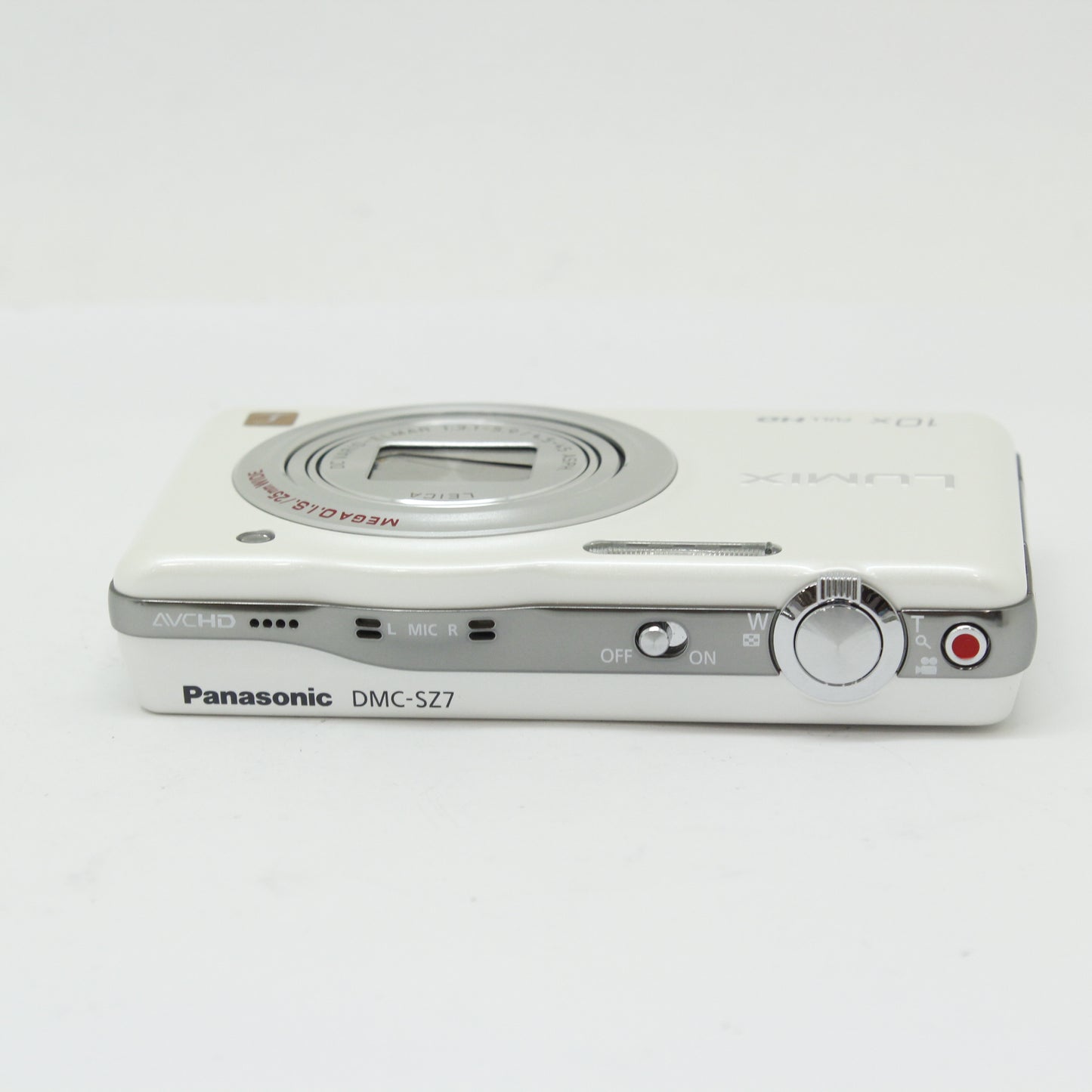 【動作確認済み】中古 Panasonic LUMIX DMC-SZ7 ホワイト