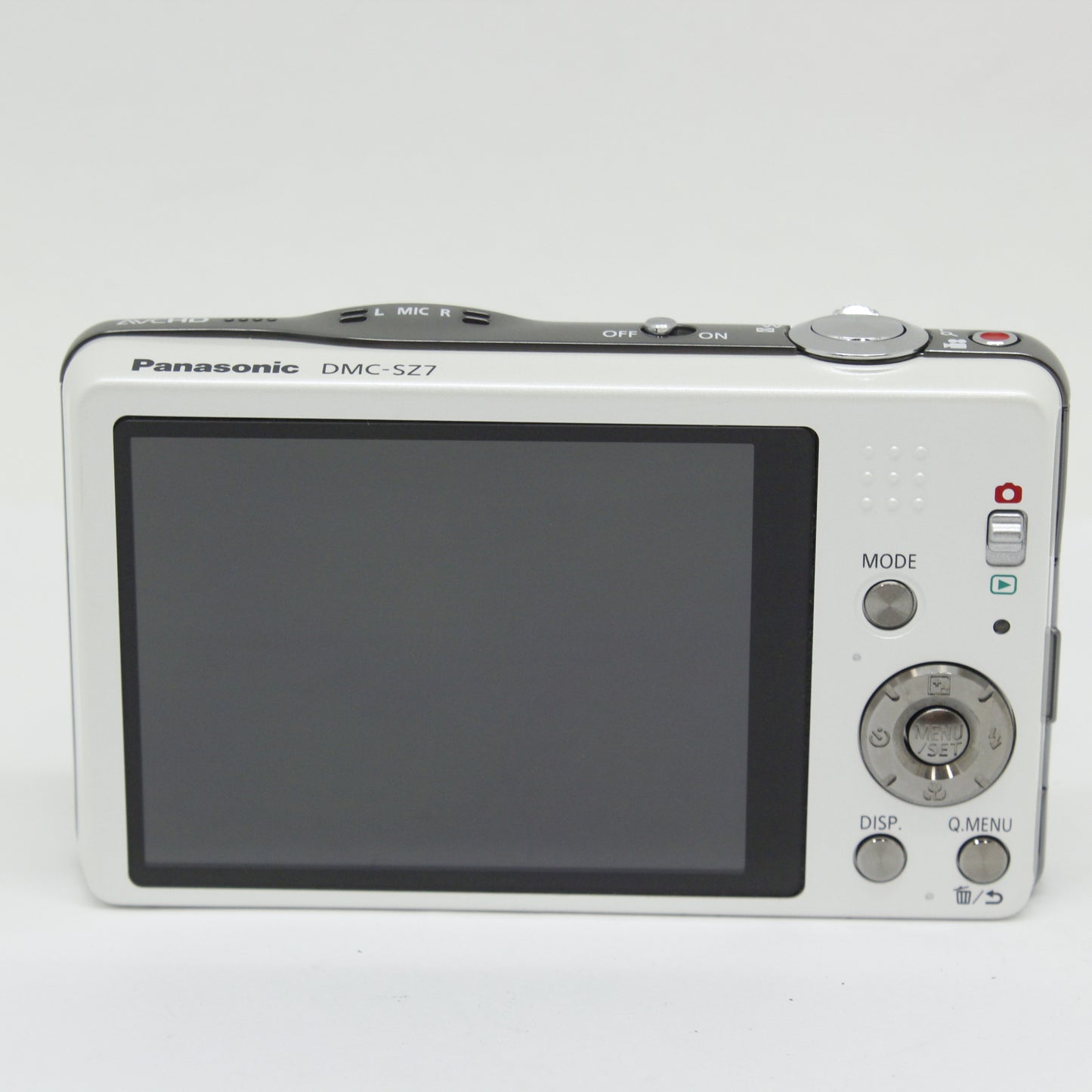 【動作確認済み】中古 Panasonic LUMIX DMC-SZ7 ホワイト