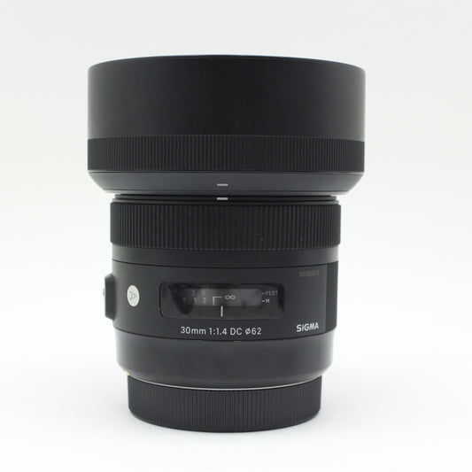【動作確認済み】中古 SIGMA 30mm F1.4 HSM