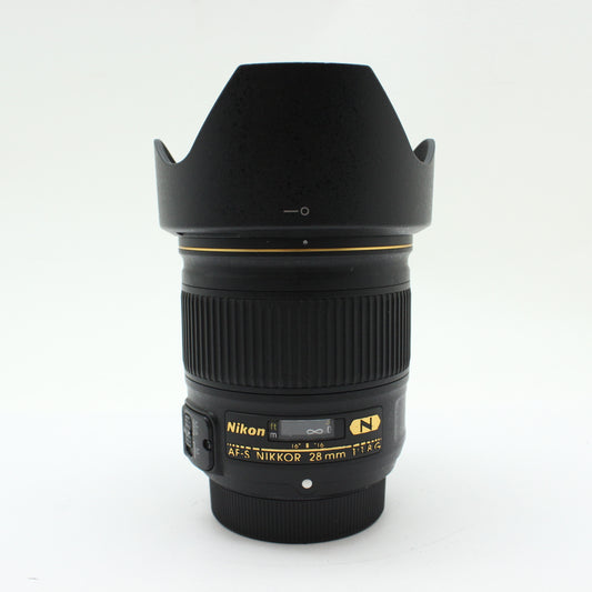 【動作確認済み】中古 Nikon AF-S NIKKOR 28mm F1.8 G