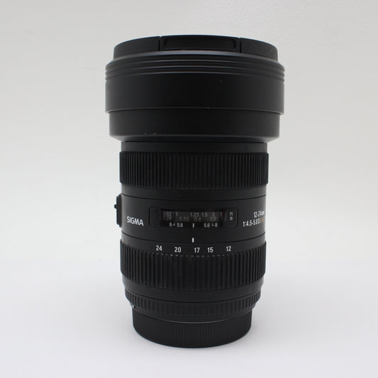 中古 SIGMA 12-24mm F4.5-5.6 II DG HSM（キヤノン用）