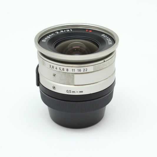 中古 CONTAX Biogon 21mm F2.8T*【10月20日(火)YouTube生配信でご紹介】