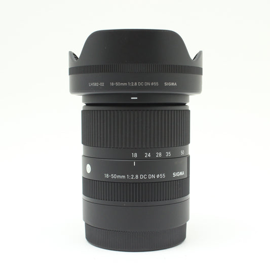 中古 SIGMA 18-50mm F2.8 DC DN (E)
