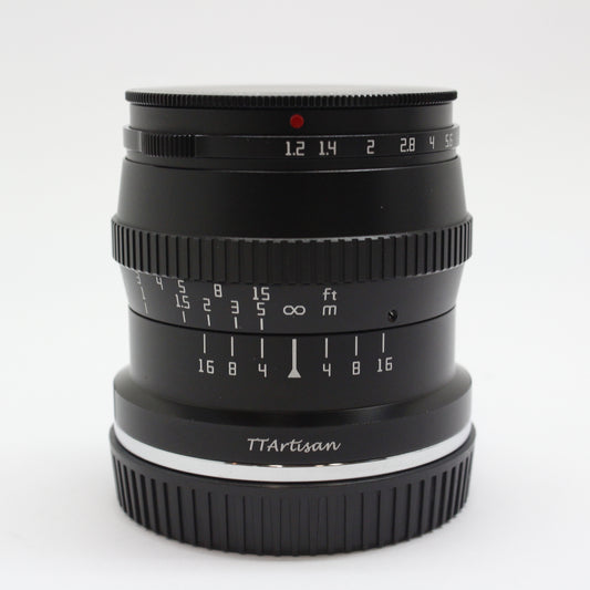 中古 銘匠光学 TTArtisan 50mm F1.2 C (ニコンZ用) 【10月17日(土)YouTube生配信でご紹介】